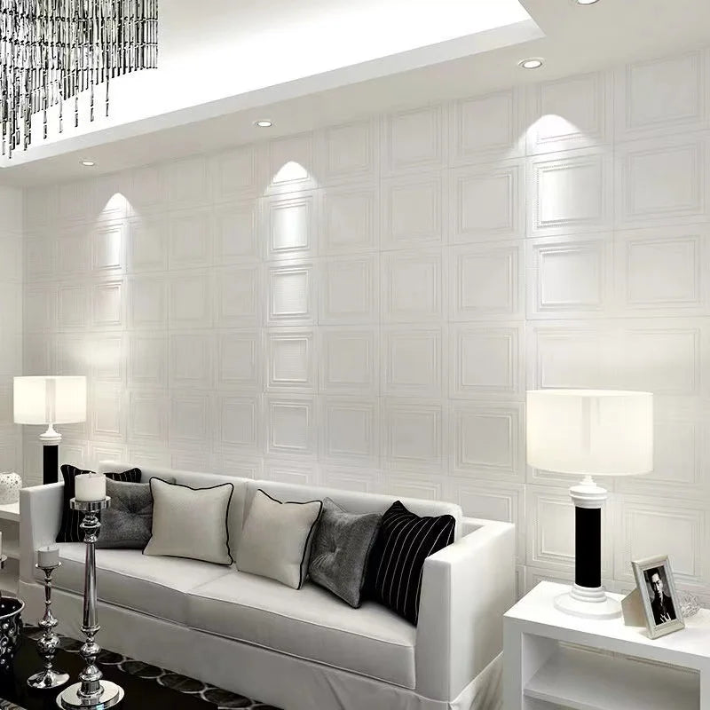 3D Peel & Stick Waterproof Foam Wall Panels - 3