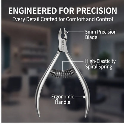 Professional Cuticle Trimmer & Toenail Clipper Pedicure Tool