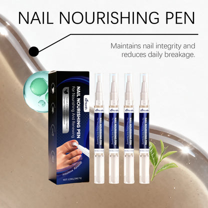 Nail Repair Essence Pen - Deep Nourishing Cuticle Oil for Dry, Damaged Nail Care
