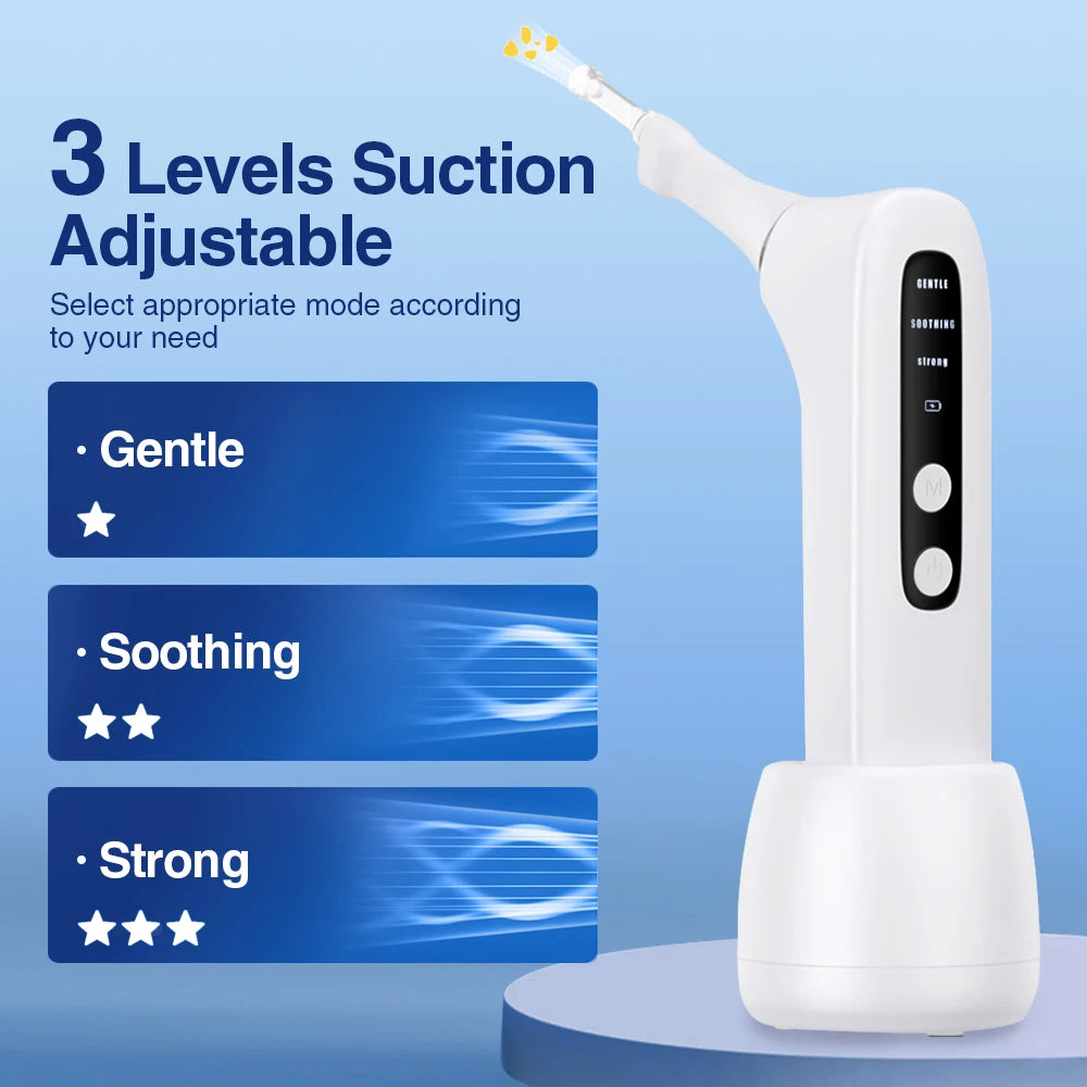 Electric Tonsil Stone Remover with HD Camera & Vacuum Suction - 18