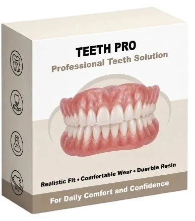 Instant Snap-On Smile Veneers - Realistic Comfort Fit Teeth for Natural Looking Smile