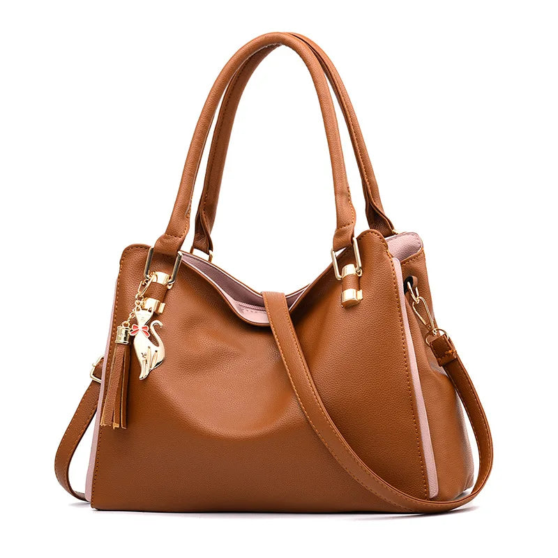 Luxury Soft Patchwork Tote
