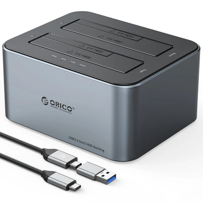 ORICO Dual Bay HDD Docking Station - USB 3.0 Offline Clone for SATA SSD