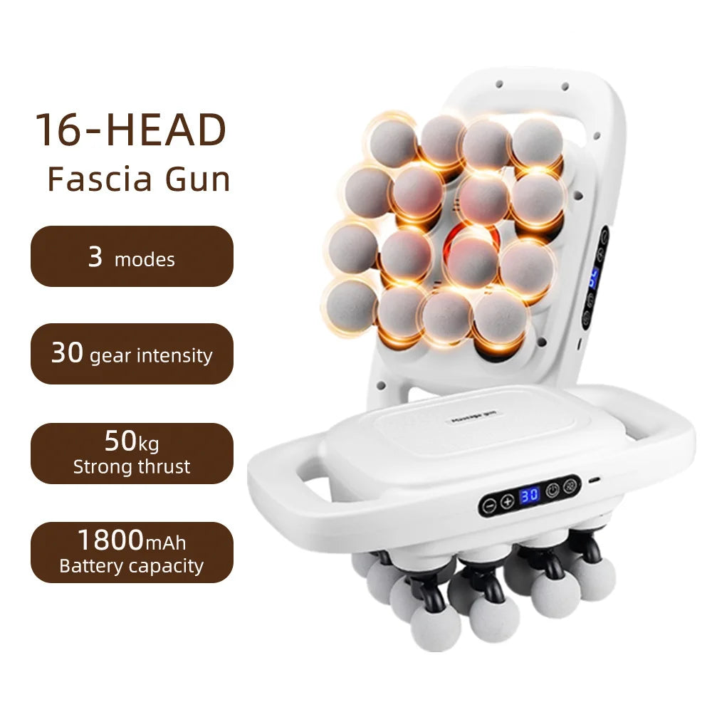 16-Head Deep Tissue Massager