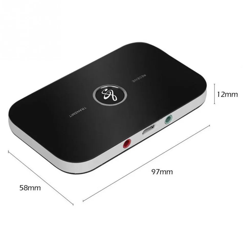 2-in-1 Bluetooth 5.0 Transmitter & Receiver for TV, PC, and Car Audio - 6
