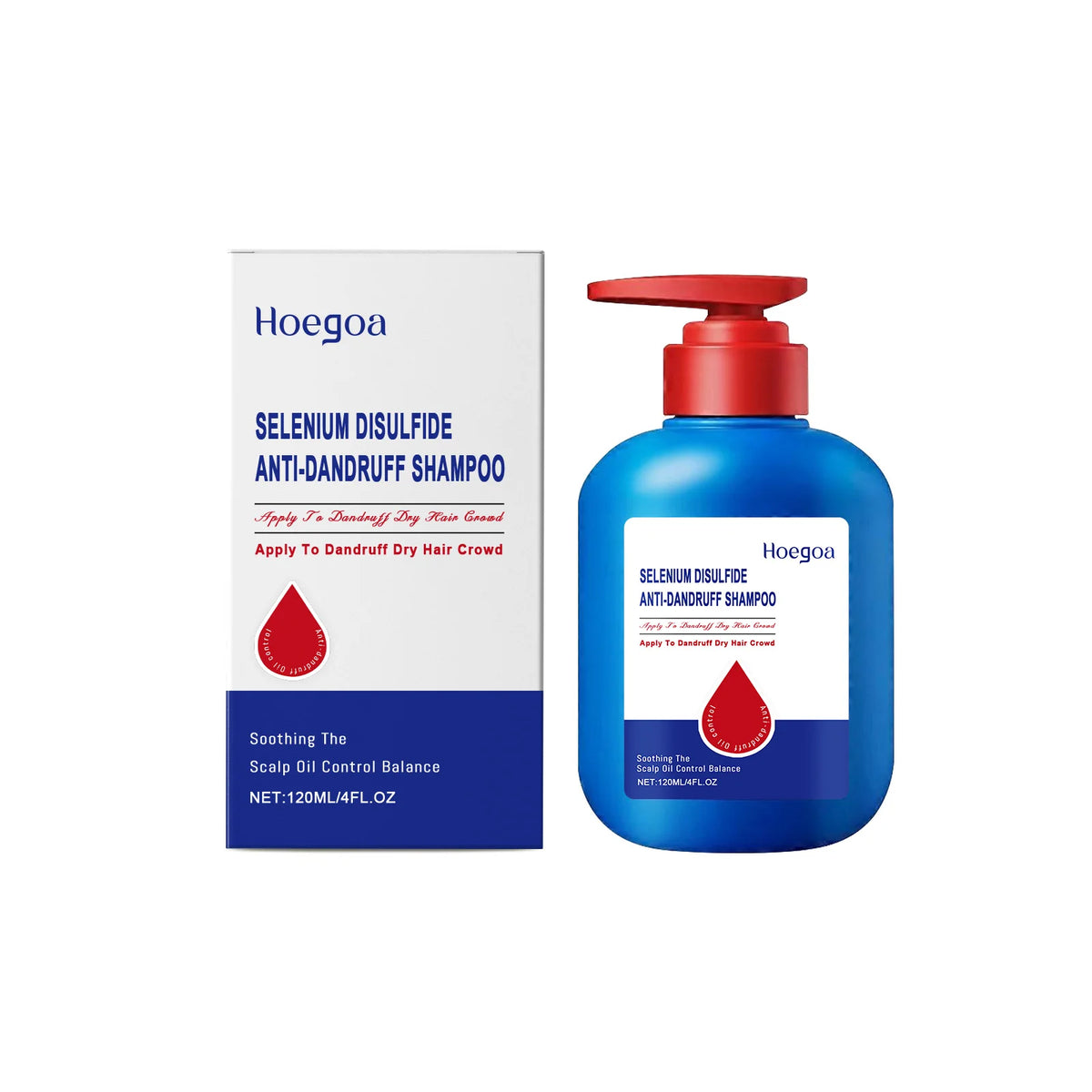 Selenium Disulfide Anti-Dandruff & Deep Cleansing Scalp Treatment Shampoo