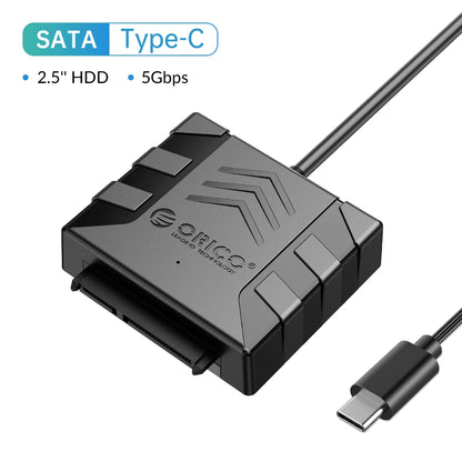 USB 3.0 to SATA Adapter Cable for 2.5/3.5" HDD/SSD - 5Gbps Fast Data Transfer