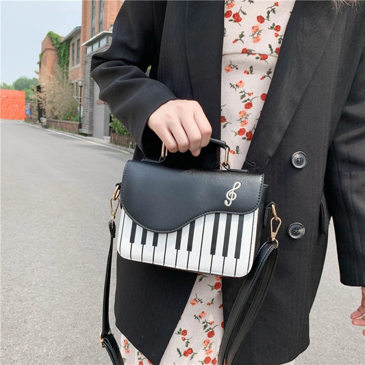 Luxury Piano Novelty Crossbody Bag