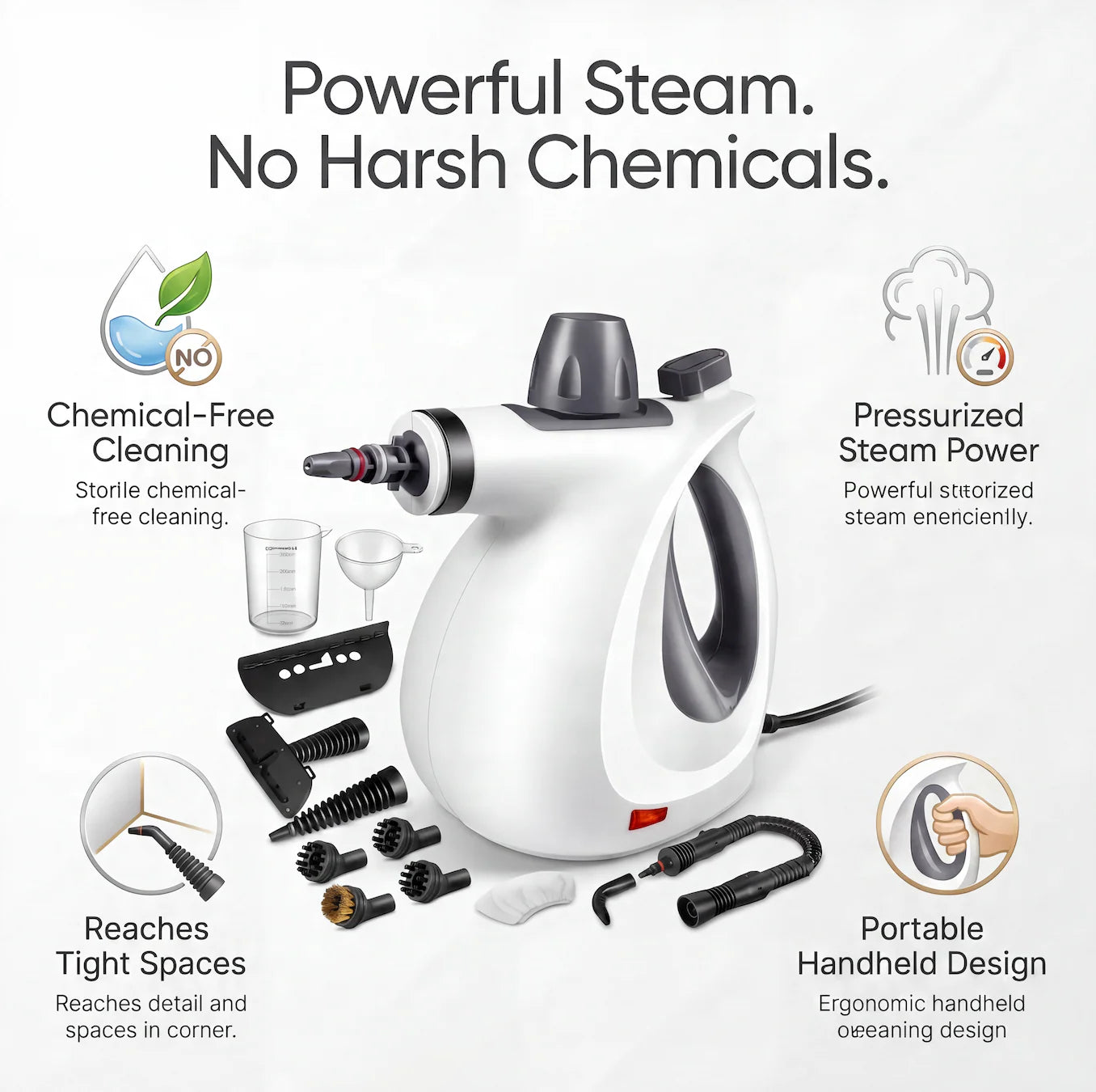 12 in 1 NovuSteam Cleaner Pro