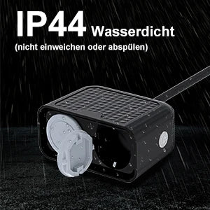 WiFi Smart Outdoor Power Socket - Dual Plug Waterproof Outlet IP44 - 10