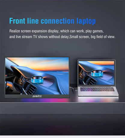 16-Inch Portable 1200P HDR Monitor - Touch/Non-Touch IPS Gaming Display
