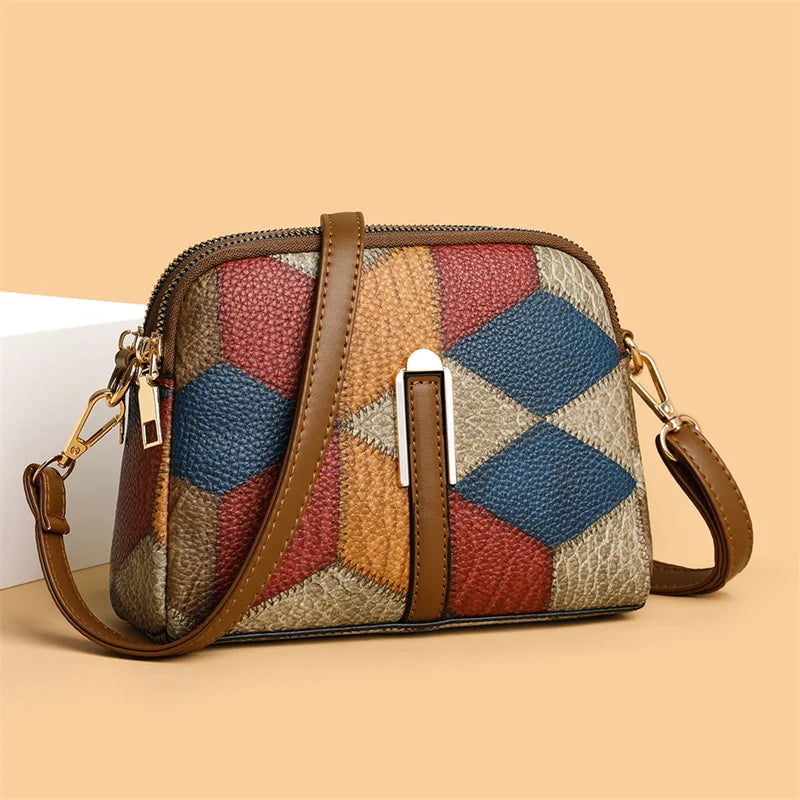 Luxury Vintage PU Shell Bag