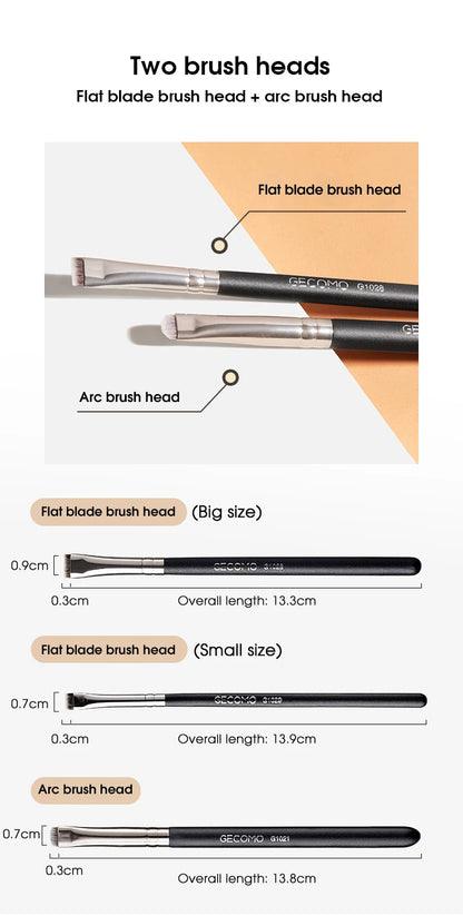 Precision Makeup Brush: Versatile Tool for Eyeliner, Brows & Eyeshadow