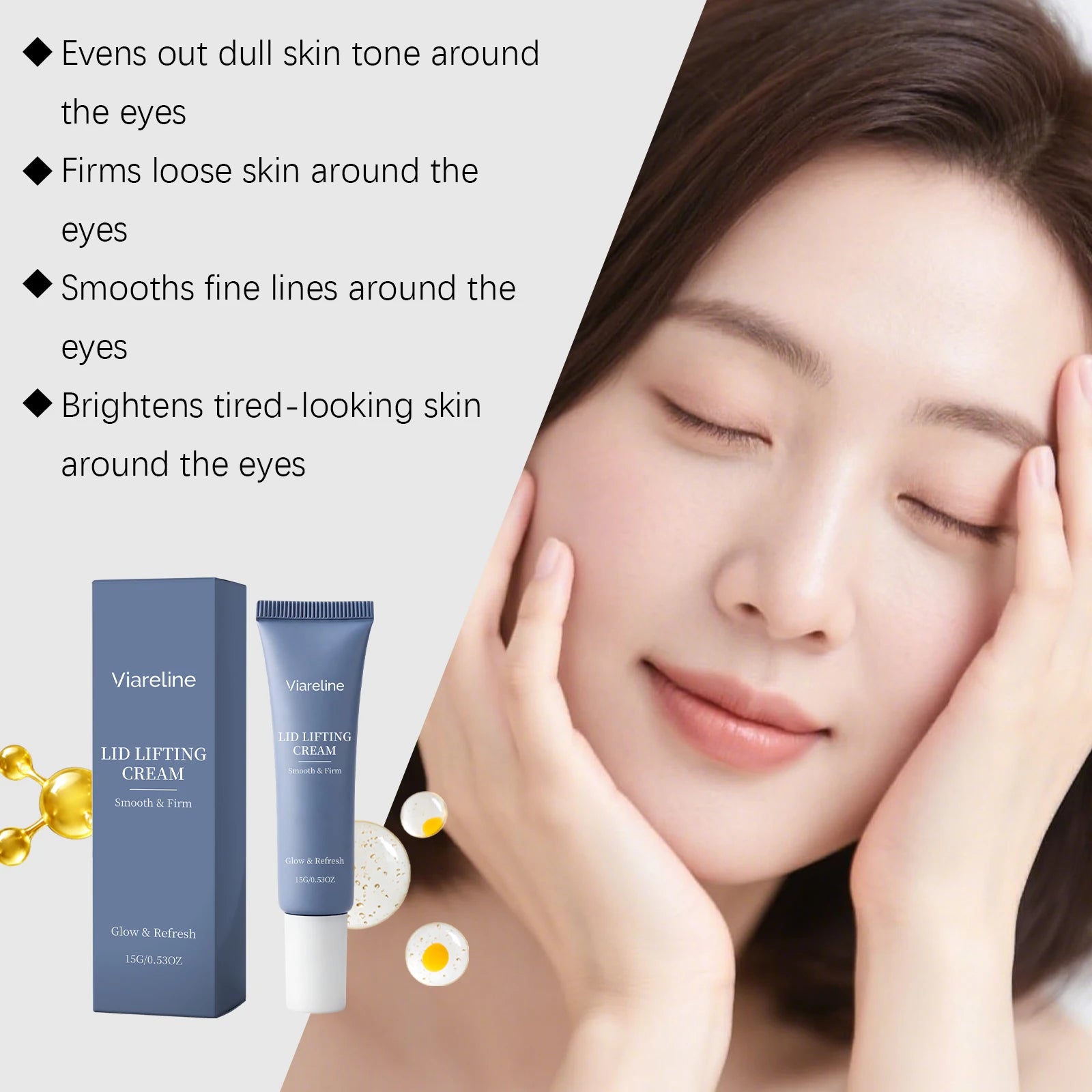 Lifting Eye Cream for Dark Circles and Fine Lines - Firming & Smoothing Contour - 11