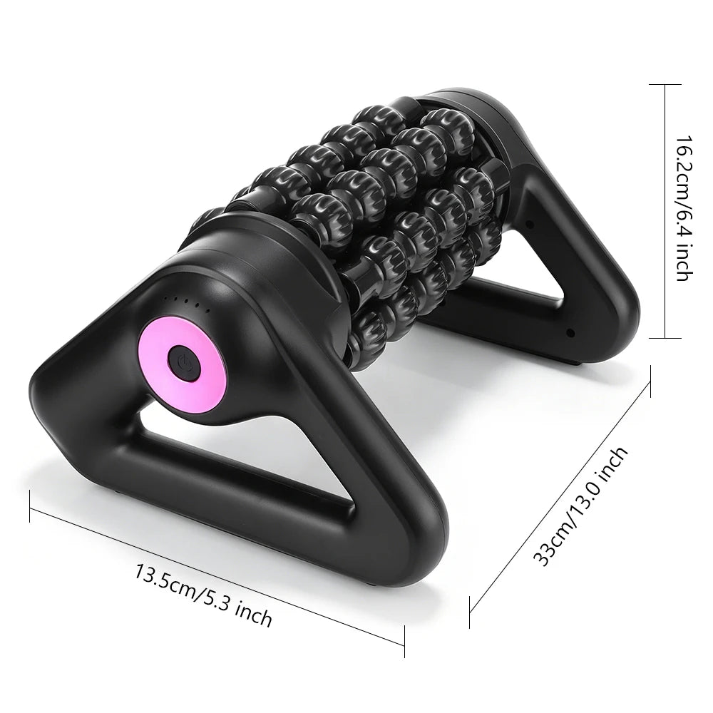 Electric Deep Tissue Fascia Roller Massager for Muscle Recovery