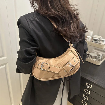 Luxury Vintage Stone Shoulder Bag