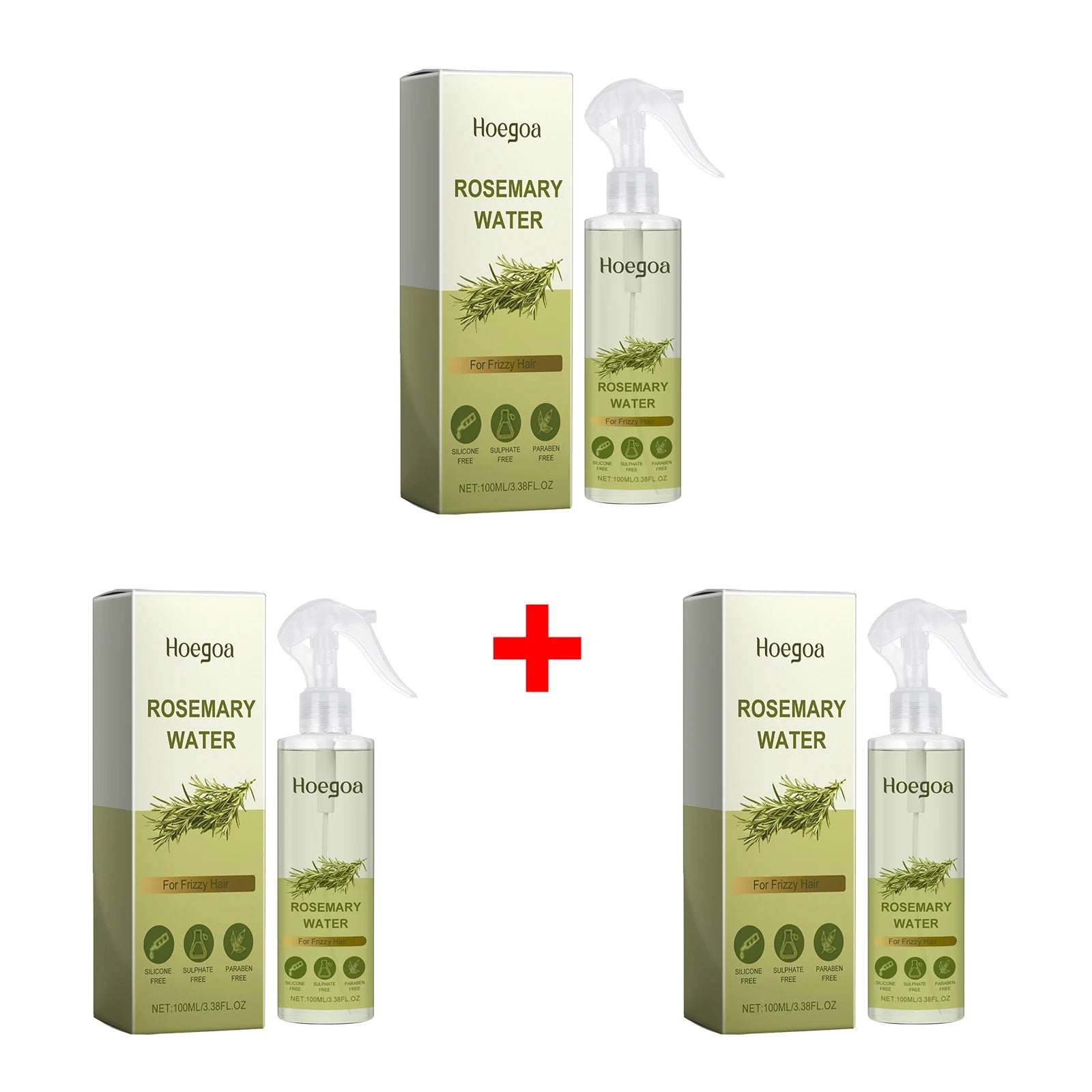 Rosemary Hair Strengthening & Frizz Control Spray for Healthy Hair Growth - 14