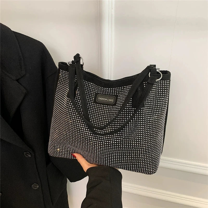 Luxury Diamond Quilted Shoulder Bag