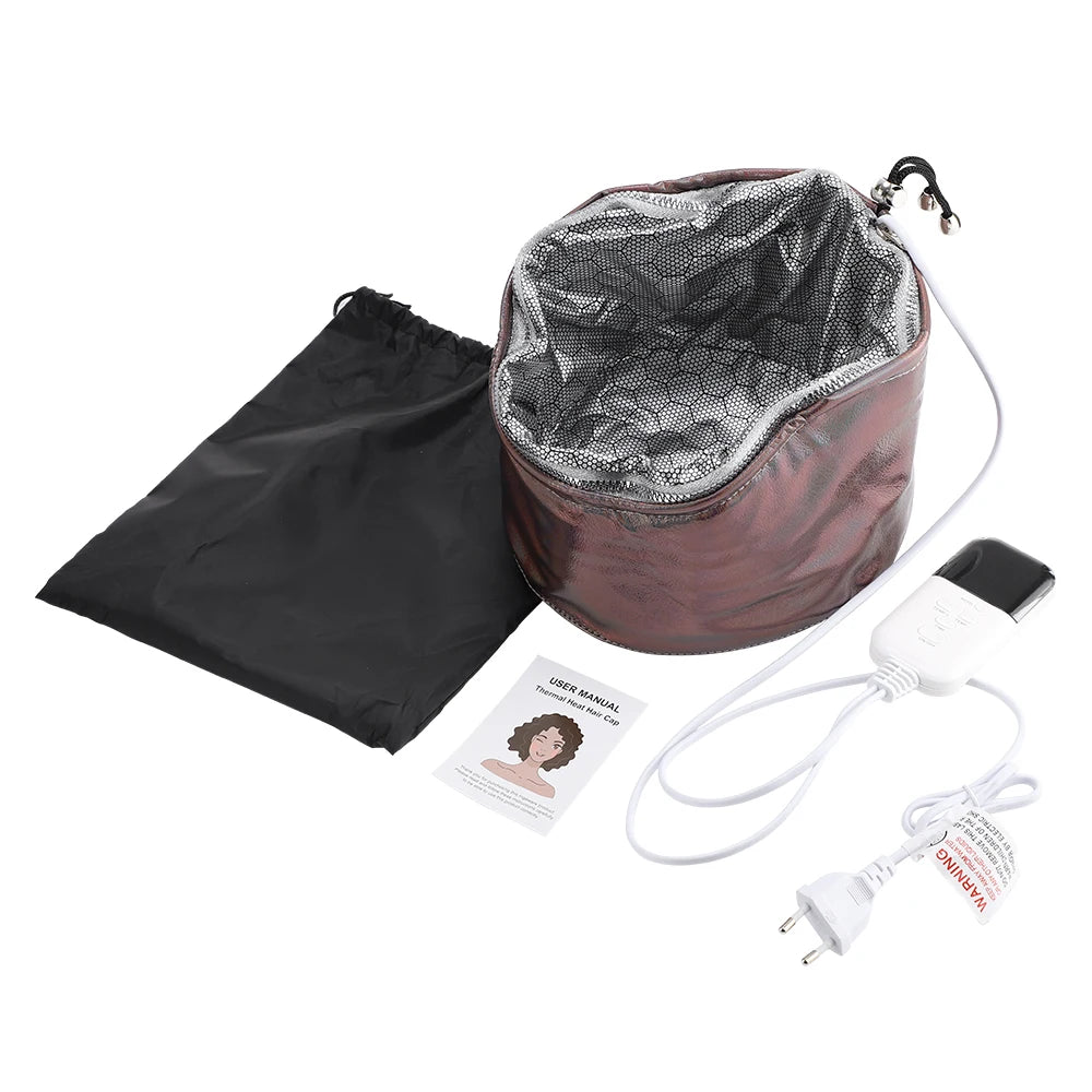Professional Electric Hair Steamer Cap for Deep Conditioning & Hair Treatment