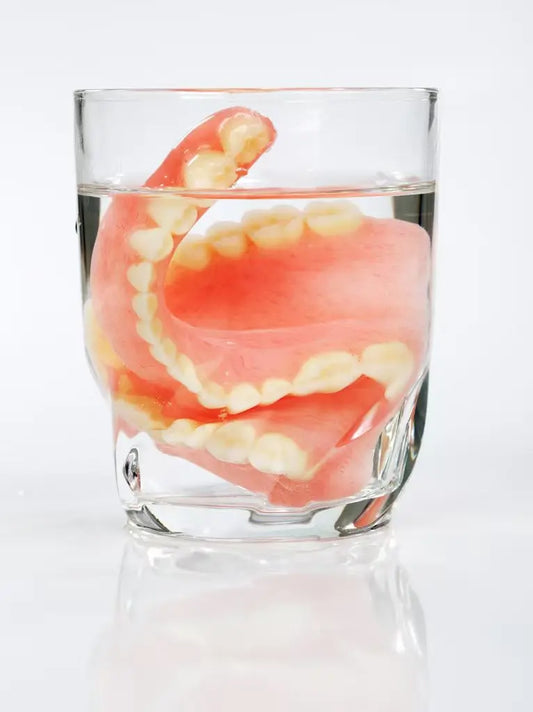 Comfort Fit Silicone Snap-On Dentures – Realistic Upper & Lower Set