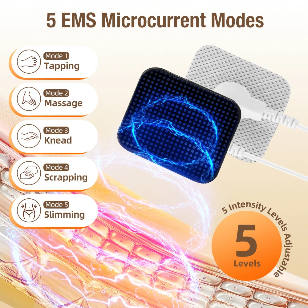 Ultrasonic EMS Body Slimming & Facial Lifting Massager - Infrared Fat Burner - 3