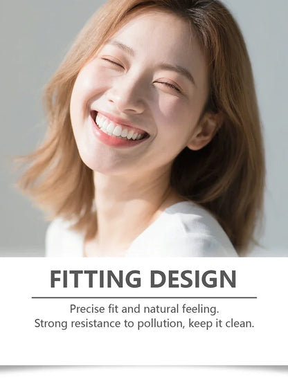 Instant Smile Cosmetic Dentures - Natural Looking Upper & Lower Teeth Veneers