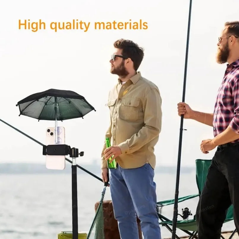 Mobile Phone Parasol Sun Shade Umbrella for Smartphone Screen Protection