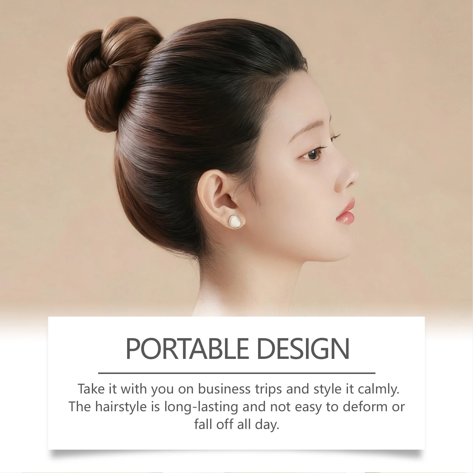 Anti-Frizz Hair Finishing Stick for Sleek Flyaway & Edge Control - 4