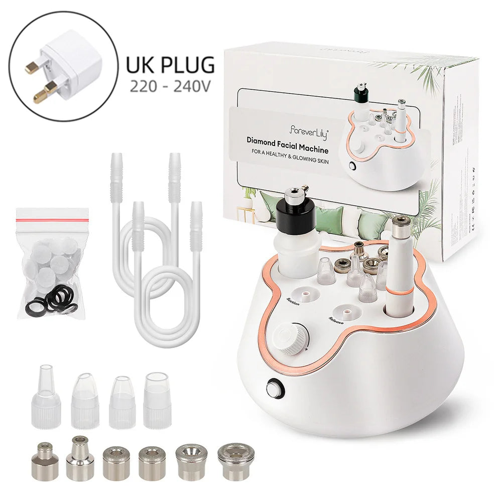 Professional 3-in-1 Diamond Microdermabrasion Facial Machine - 38