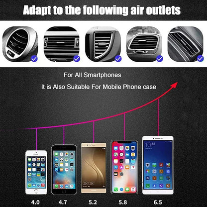 Smart Infrared Auto-Clamping 30W Fast Wireless Car Charger Mount