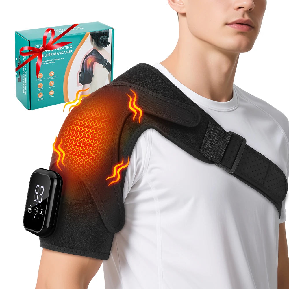 Heated Joint Massager Brace for Shoulder Knee Elbow