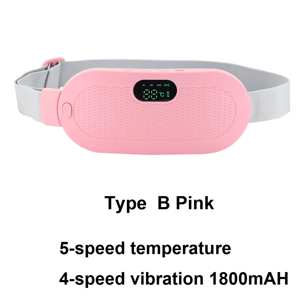 Electric Menstrual Cramp Relief Heating Pad Waist Belt - 41