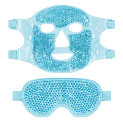 Gel Face Cooling Mask - Hot & Cold Therapy for Puffiness & Skin Firming
