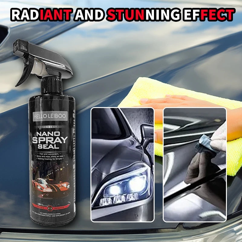 10H Nano Ceramic Car Coating Spray - Hydrophobic Polish - 4