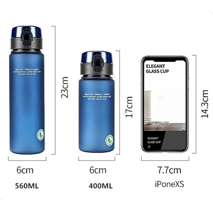 Leak-Proof BPA-Free Sports Water Bottle - Portable Gym & Hiking Bottle