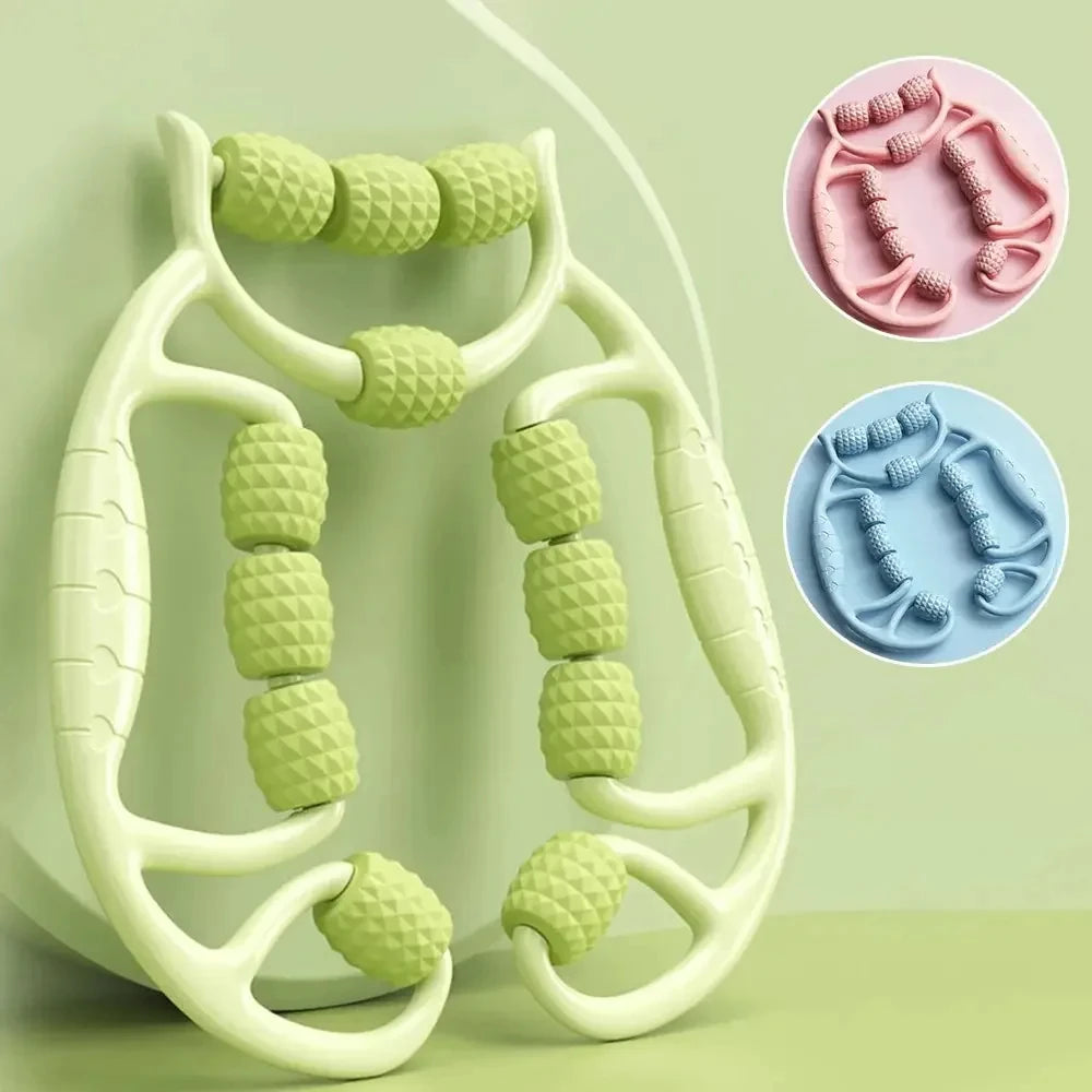 12-Wheel Leg Massager - Roller for Muscle Recovery & Slimming - 4