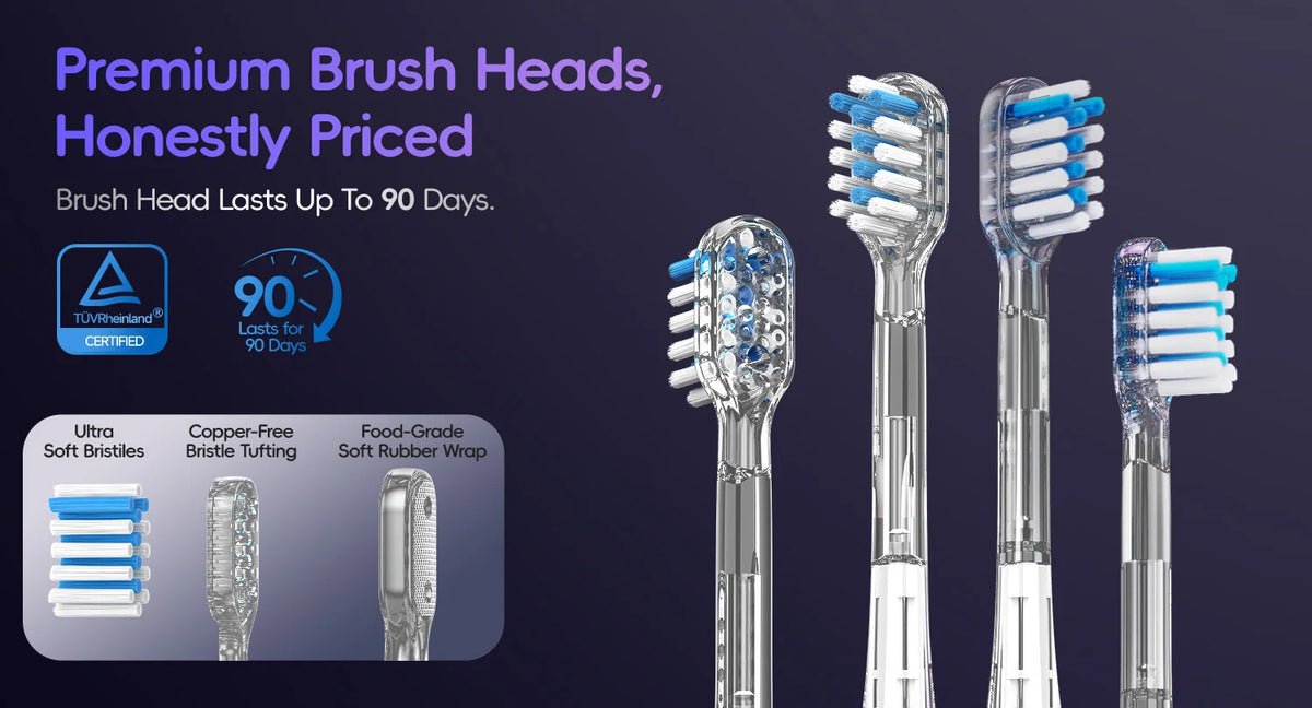 Portable Sonic Electric Toothbrush & Water Flosser Oral Care Set