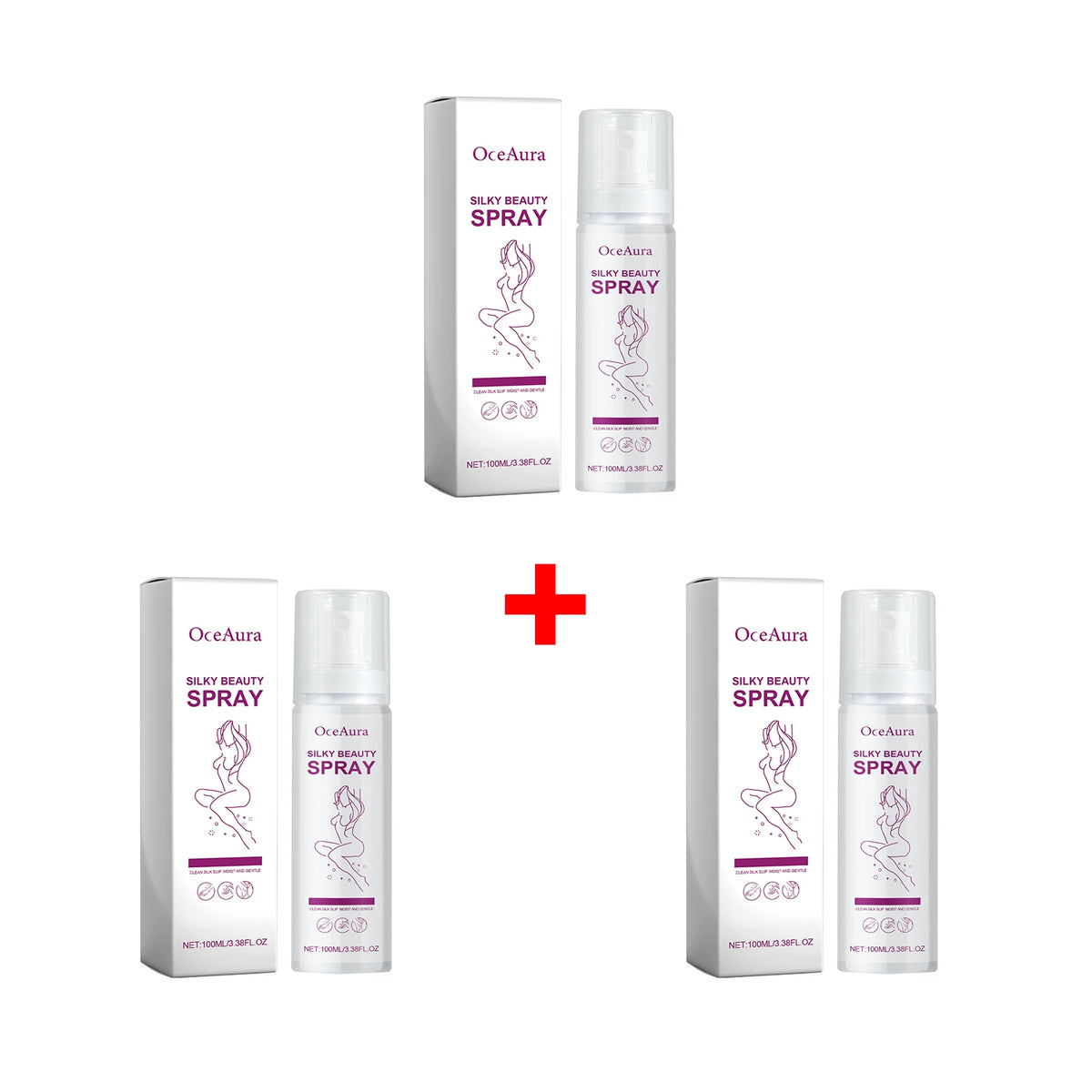 Silky Beauty Hair Removal Spray - Painless Depilatory Mousse for Smooth Skin