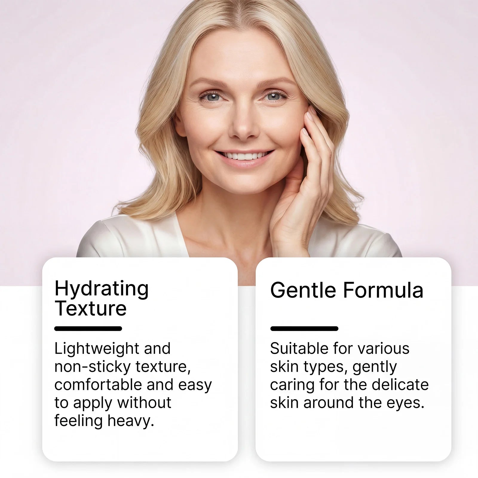 Firming Collagen Eye Cream for Dark Circles & Fine Lines - Anti-Aging Hydrating Care - 9