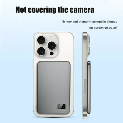 Magnetic Wireless Power Bank - Fast Charging Portable Battery Pack