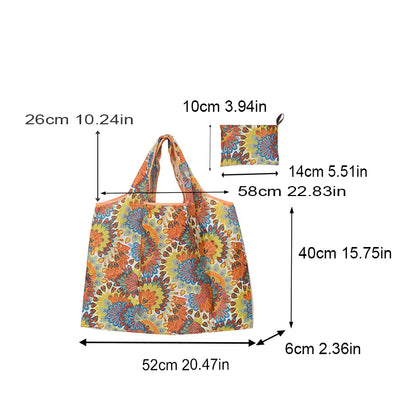 Floral Shopping Tote