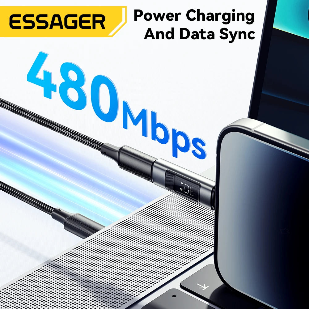 Universal Type-C to Lightning OTG Adapter 60W Fast Charging Converter