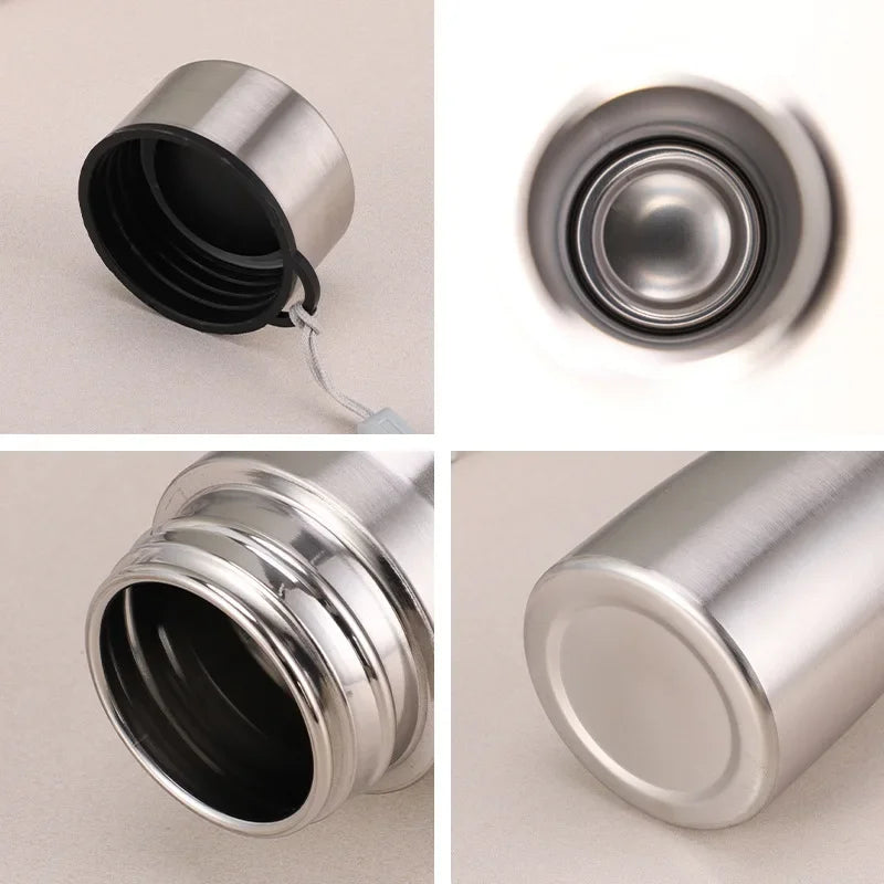 1000ml Insulated Stainless Steel Sports Water Bottle - Leakproof Metal Flask