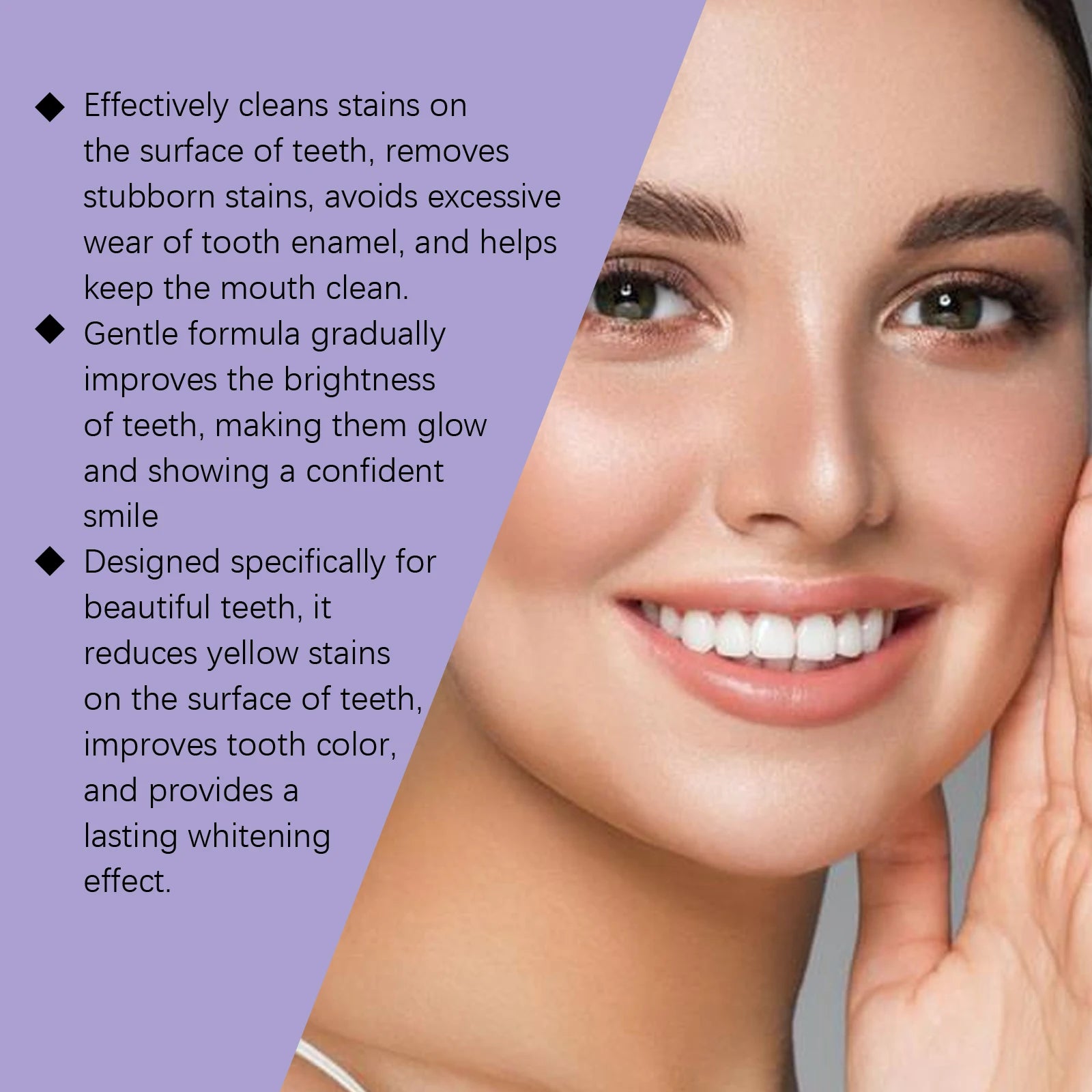 Professional Teeth Whitening Strips - Peroxide-Free Gentle Stain Removal - 11