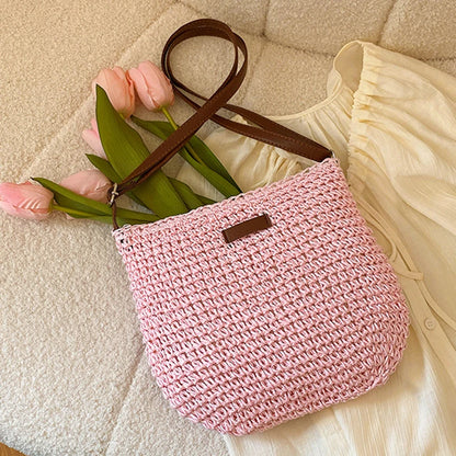 Bohemian Straw Tote