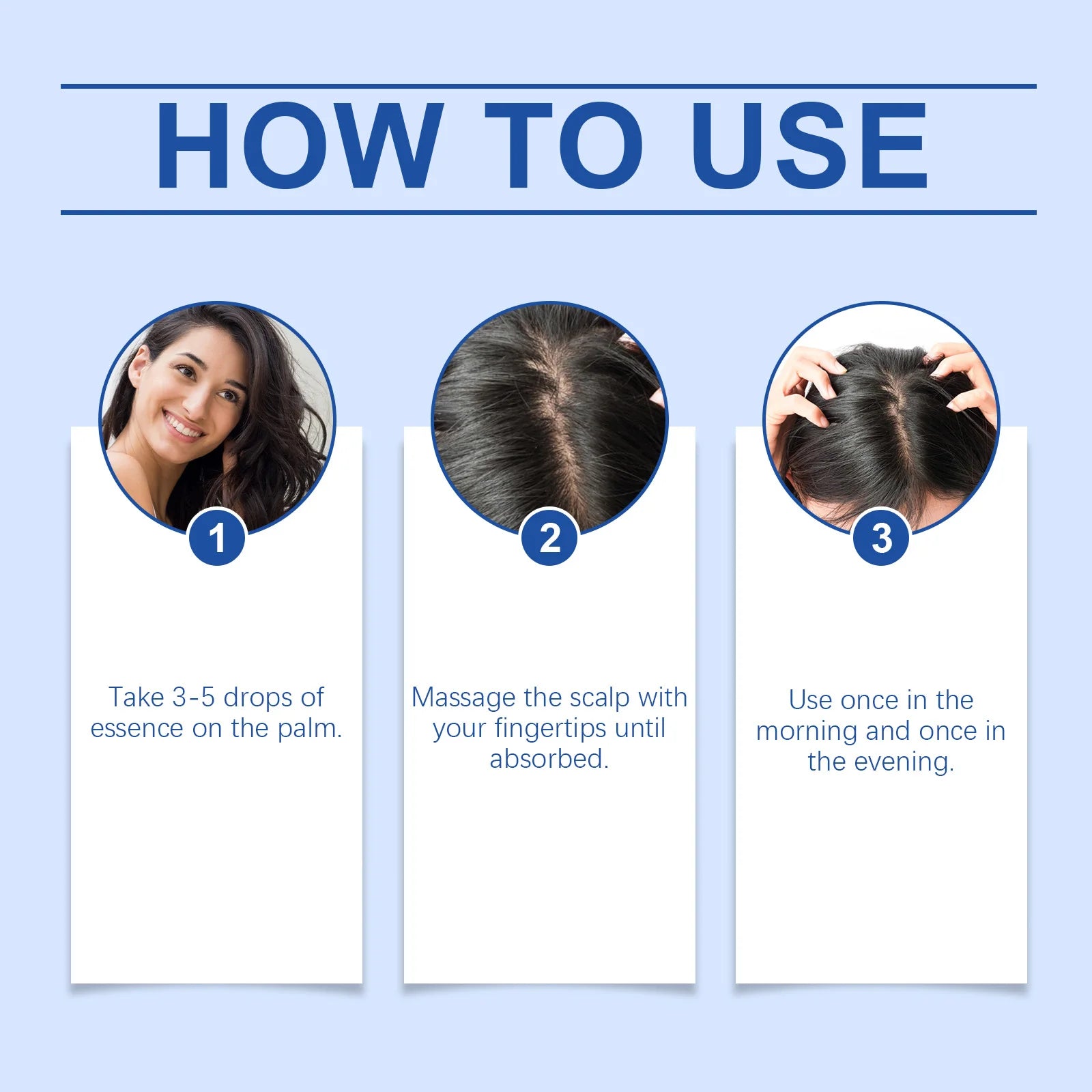 Copper Peptide Hair Growth Serum - Revitalizing Scalp & Anti-Frizz Repair Treatment - 12