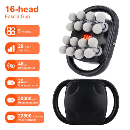16-Head Deep Tissue Massager