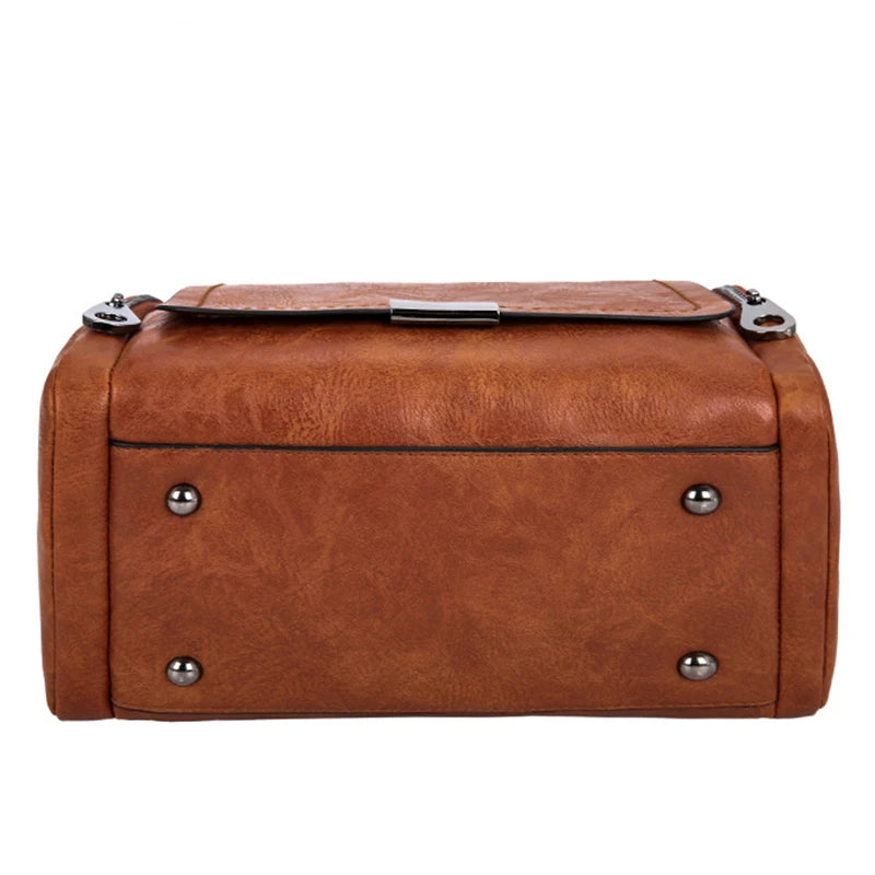 Luxury Tassel Boston Shoulder Bag