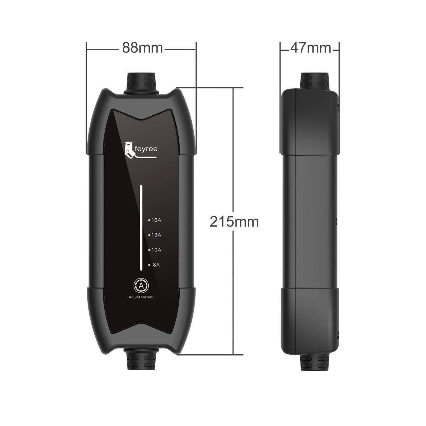 Portable EV Charger 3.5KW Level 2 Electric Vehicle Charging Cable 16A