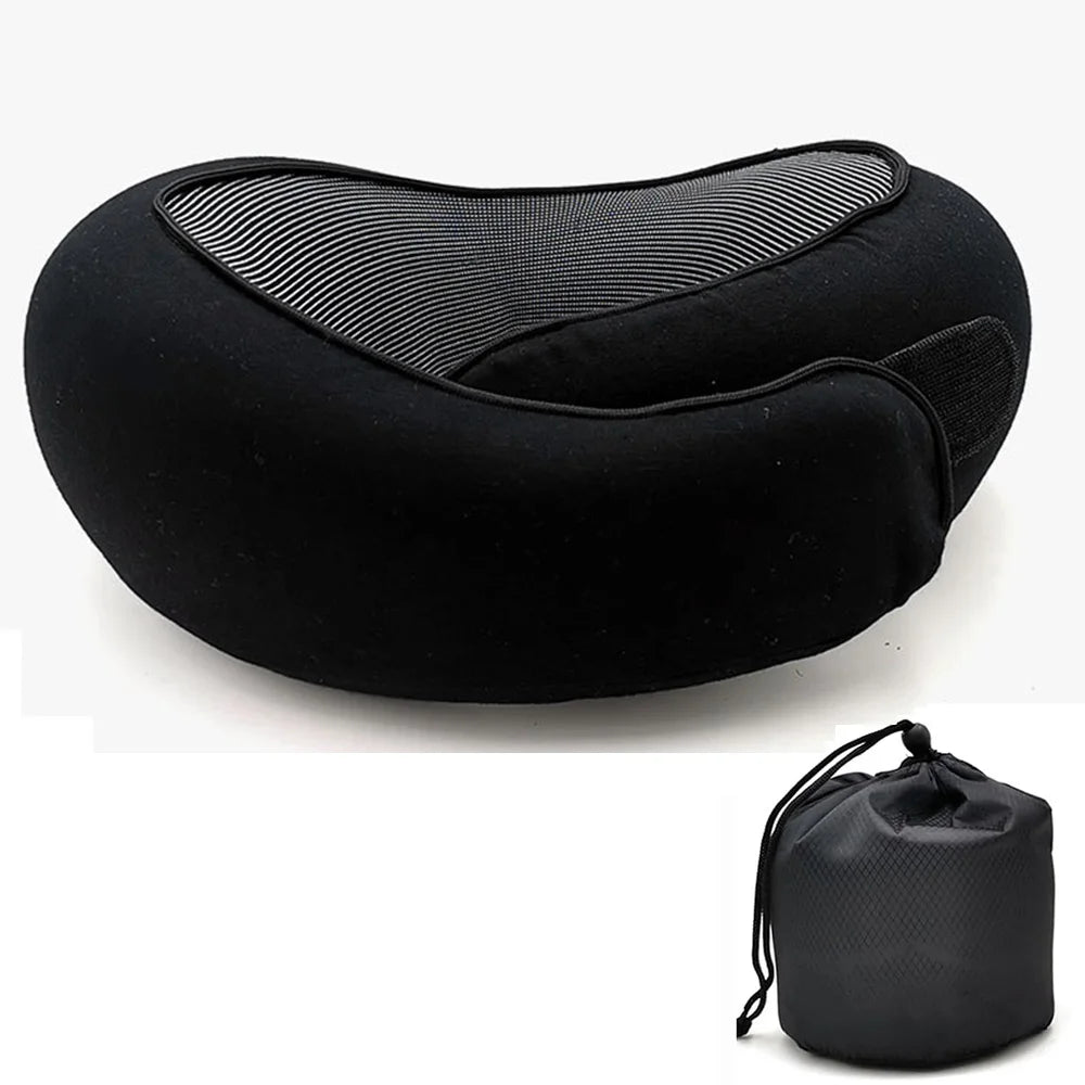 Travel Neck Pillow: Ergonomic Memory Foam U-Shaped Support for Deep Sleep - 11